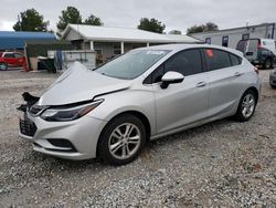 Salvage cars for sale from Copart Prairie Grove, AR: 2017 Chevrolet Cruze LT