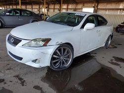 Lexus salvage cars for sale: 2008 Lexus IS 350