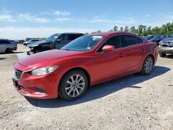 Salvage cars for sale from Copart Houston, TX: 2015 Mazda 6 Sport
