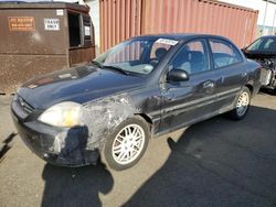 Salvage cars for sale at New Britain, CT auction: 2003 KIA Rio