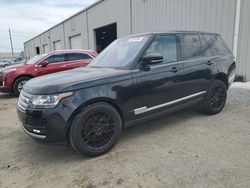 Salvage cars for sale from Copart Jacksonville, FL: 2016 Land Rover Range Rover HSE