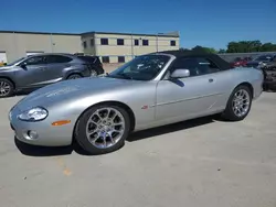 Salvage cars for sale at Wilmer, TX auction: 2002 Jaguar XKR