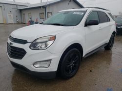 Salvage cars for sale from Copart Pekin, IL: 2017 Chevrolet Equinox LT