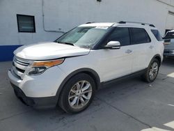 Salvage cars for sale at Farr West, UT auction: 2015 Ford Explorer Limited