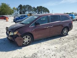 Honda salvage cars for sale: 2012 Honda Odyssey EXL