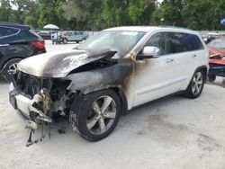 Salvage cars for sale from Copart Ocala, FL: 2012 Jeep Grand Cherokee Overland