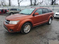 Salvage cars for sale from Copart West Mifflin, PA: 2013 Dodge Journey SXT