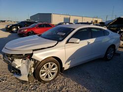 Chevrolet salvage cars for sale: 2017 Chevrolet Impala LT