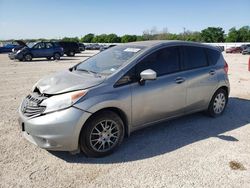 Salvage cars for sale from Copart San Antonio, TX: 2015 Nissan Versa Note S