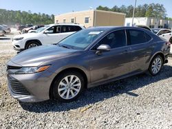 Salvage cars for sale at Ellenwood, GA auction: 2020 Toyota Camry LE