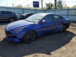 Salvage cars for sale at Hillsborough, NJ auction: 2021 Hyundai Elantra SEL