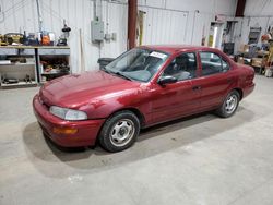 GEO Prizm salvage cars for sale: 1995 GEO Prizm Base