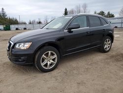 Salvage cars for sale from Copart Bowmanville, ON: 2010 Audi Q5 Premium