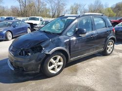 Salvage cars for sale at Ellwood City, PA auction: 2009 Suzuki SX4 Touring
