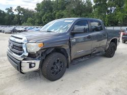 Salvage cars for sale from Copart Ocala, FL: 2014 Toyota Tundra Crewmax SR5
