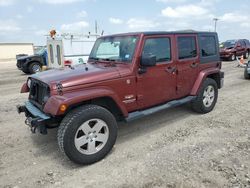 Jeep Wrangler Unlimited Sahara Vehiculos salvage en venta: 2010 Jeep Wrangler Unlimited Sahara