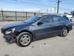 Salvage cars for sale from Copart Los Angeles, CA: 2006 Honda Accord EX