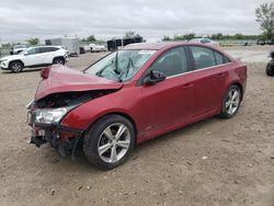 Salvage cars for sale at Kansas City, KS auction: 2014 Chevrolet Cruze LT