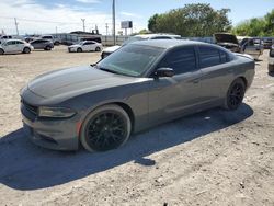 Salvage cars for sale at Oklahoma City, OK auction: 2018 Dodge Charger SXT