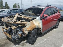 Carros salvage para piezas a la venta en subasta: 2017 Toyota Rav4 XLE