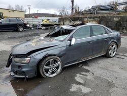 Salvage cars for sale at Marlboro, NY auction: 2015 Audi S4 Premium Plus