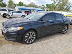 Salvage cars for sale at Wichita, KS auction: 2020 Ford Fusion SE