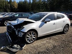 Salvage cars for sale from Copart Graham, WA: 2017 Mazda 3 Grand Touring