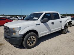 Salvage trucks for sale at Houston, TX auction: 2015 Ford F150 Supercrew