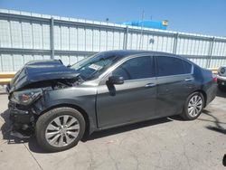 Salvage cars for sale at Dyer, IN auction: 2013 Honda Accord EXL