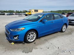 Salvage cars for sale at Cahokia Heights, IL auction: 2019 Ford Fusion Titanium