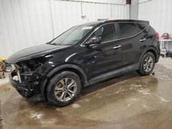 Salvage cars for sale at Franklin, WI auction: 2015 Hyundai Santa FE Sport