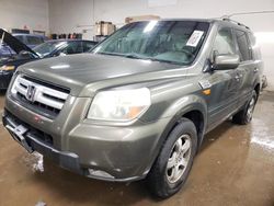 Salvage cars for sale from Copart Elgin, IL: 2006 Honda Pilot EX