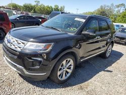 Vehiculos salvage en venta de Copart Riverview, FL: 2019 Ford Explorer Limited