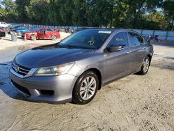 Salvage cars for sale at Ocala, FL auction: 2014 Honda Accord LX