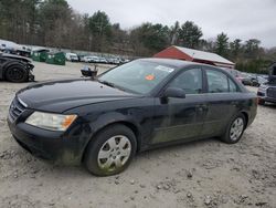 Salvage cars for sale from Copart Mendon, MA: 2009 Hyundai Sonata GLS