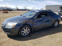 Salvage cars for sale from Copart Rocky View County, AB: 2004 Honda Accord EX