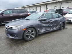 Honda salvage cars for sale: 2017 Honda Civic Touring