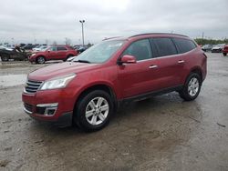 Salvage cars for sale at Indianapolis, IN auction: 2014 Chevrolet Traverse LT