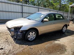 Salvage cars for sale at Austell, GA auction: 2007 Honda Accord LX