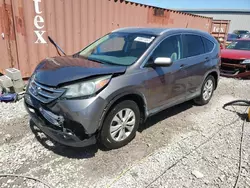 Salvage cars for sale from Copart Hueytown, AL: 2013 Honda CR-V EXL