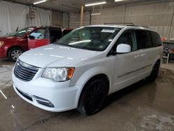 Salvage cars for sale at York Haven, PA auction: 2014 Chrysler Town & Country Touring