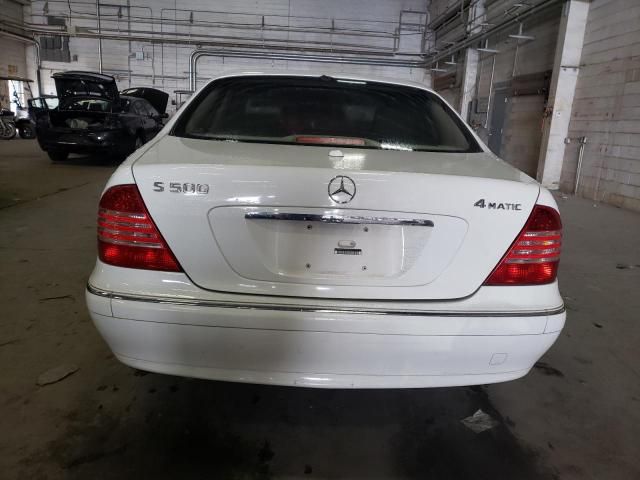 2004 Mercedes-Benz S 500 4matic