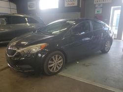 Salvage cars for sale at East Granby, CT auction: 2014 KIA Forte LX