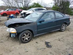 Salvage cars for sale from Copart Baltimore, MD: 1997 Honda Civic EX
