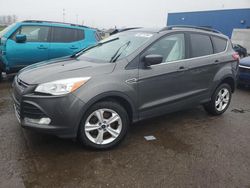 Salvage cars for sale at Woodhaven, MI auction: 2016 Ford Escape SE