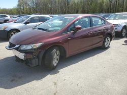 Honda salvage cars for sale: 2014 Honda Civic LX