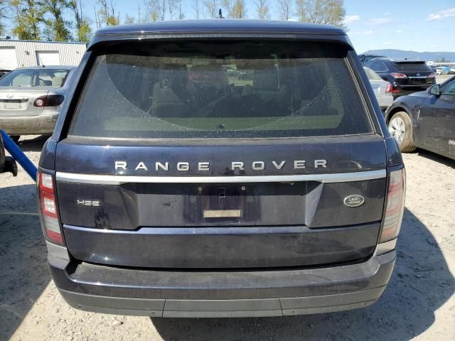 2016 Land Rover Range Rover HSE