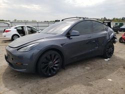 Salvage cars for sale at Fredericksburg, VA auction: 2022 Tesla Model Y