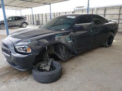 Salvage cars for sale at Anthony, TX auction: 2014 Dodge Charger R/T