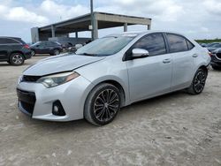 Salvage cars for sale at West Palm Beach, FL auction: 2014 Toyota Corolla L